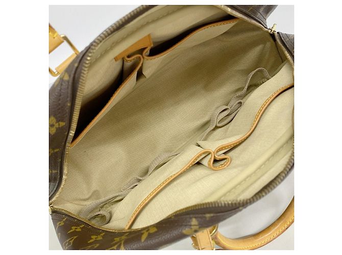 Bolso Louis Vuitton Monogram Deauville Castaño - vista 4