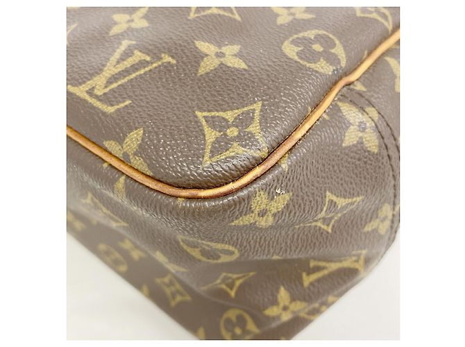 Bolso Louis Vuitton Monogram Deauville Castaño - vista 6