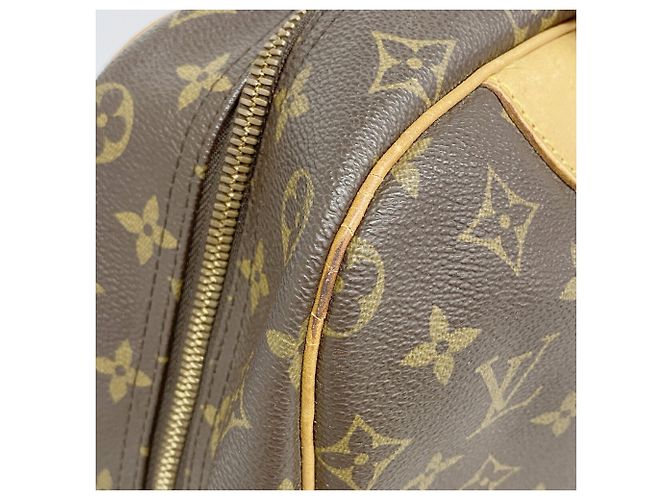Bolso Louis Vuitton Monogram Deauville Castaño - vista 7