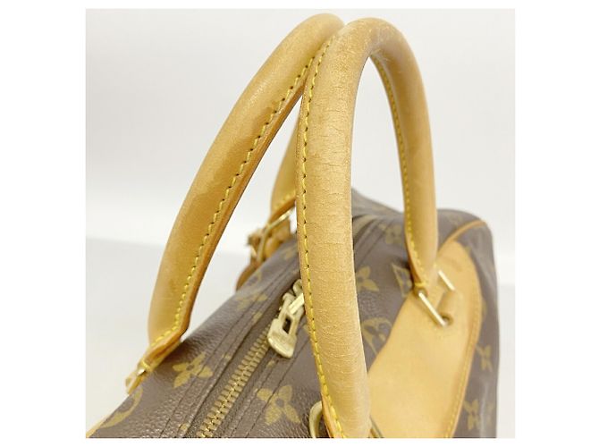 Bolso Louis Vuitton Monogram Deauville Castaño - vista 9