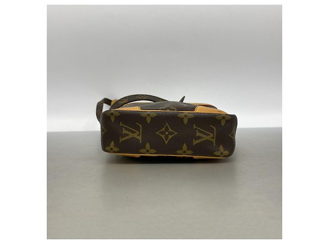 Sac à bandoulière Louis Vuitton Monogram Danube Marron - vue 3