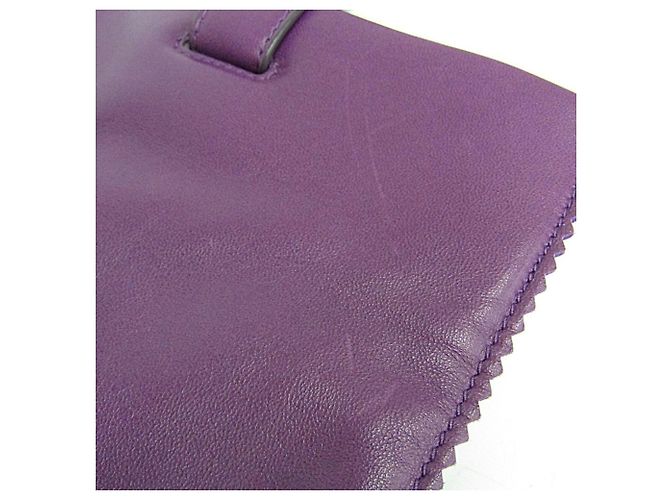Loewe Anagram Shopper aus Nappaleder für Damen Lila - Ansicht 10