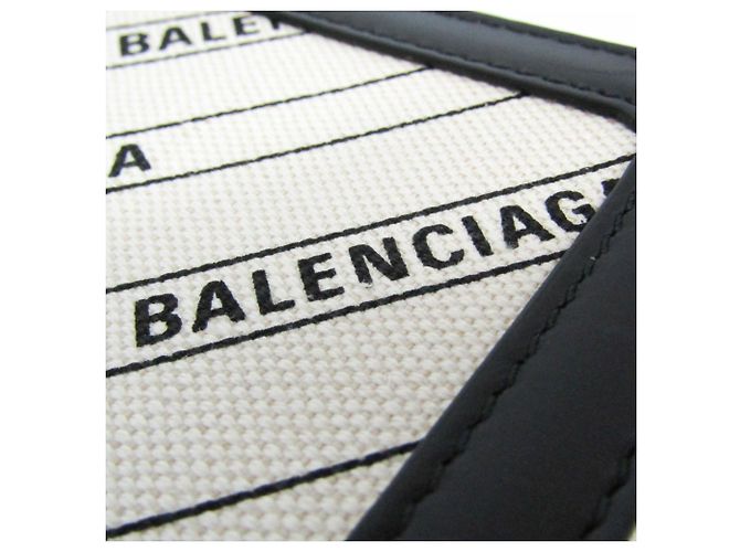 Everyday Borsa a tracolla Balenciaga Pochette Navy Nero Bianco sporco - vista 10
