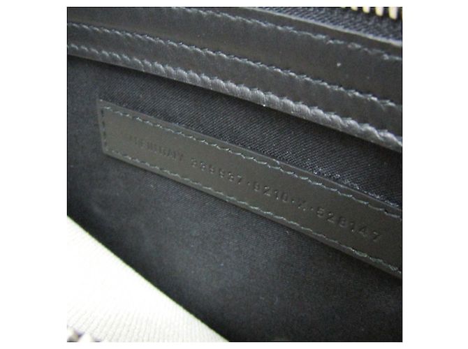 Everyday Borsa a tracolla Balenciaga Pochette Navy Nero Bianco sporco - vista 15