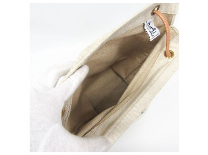Hermès Bolso de hombro Hermes Aline GM Beige Blanco roto - vista 3