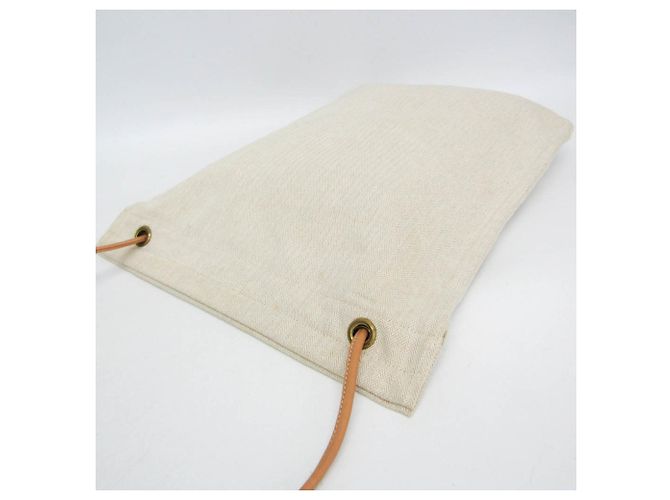 Hermès Bolso de hombro Hermes Aline GM Beige Blanco roto - vista 5