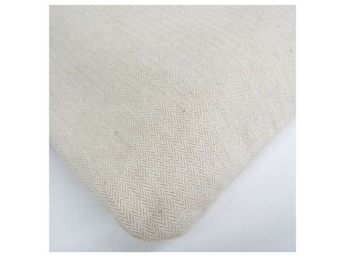 Hermès Bolso de hombro Hermes Aline GM Beige Blanco roto - vista 8