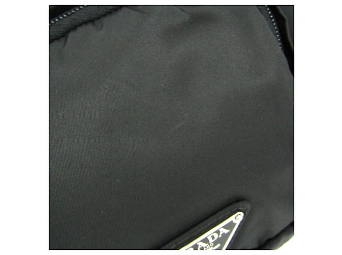 Prada VA0056 Gürteltasche/Sling Bag aus Nylon Schwarz - Ansicht 12
