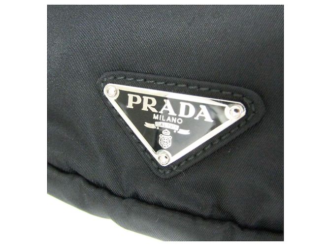 Prada VA0056 Gürteltasche/Sling Bag aus Nylon Schwarz - Ansicht 14