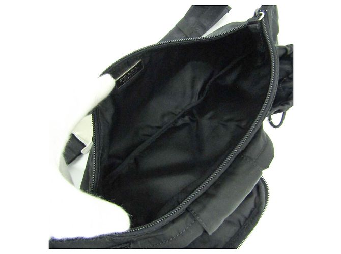 Prada VA0056 Gürteltasche/Sling Bag aus Nylon Schwarz - Ansicht 3