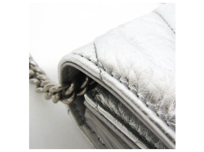 Balenciaga Crush Chain Schultertasche Silber - Ansicht 12