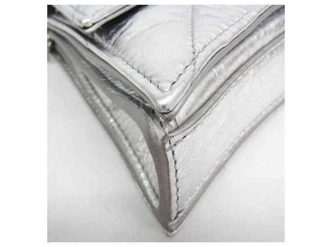 Balenciaga Crush Chain Schultertasche Silber - Ansicht 5
