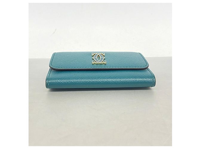 Monedero de piel verde Cartier - vista 2