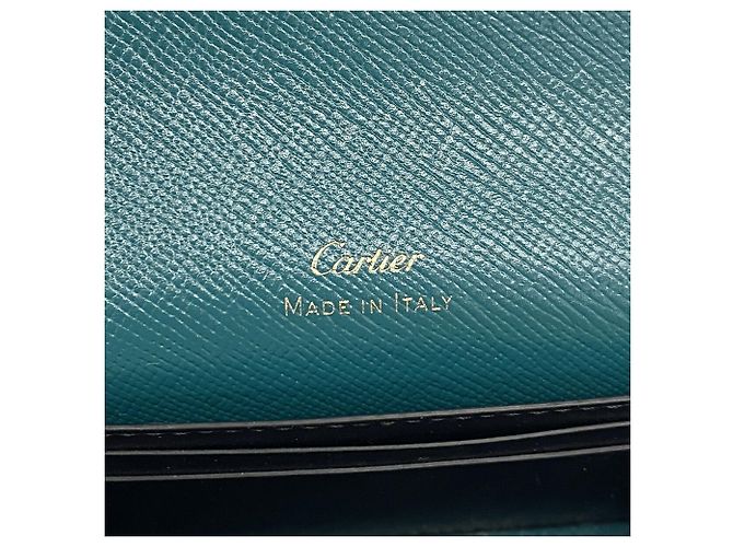 Monedero de piel verde Cartier - vista 4