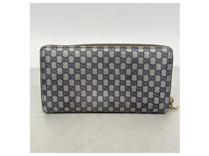 Gucci Microguccissima Langes Portemonnaie Silber - Ansicht 10