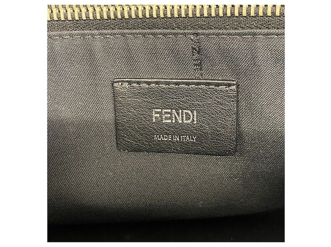 Borsa in pelle Fendi By The Way Nero - vista 5