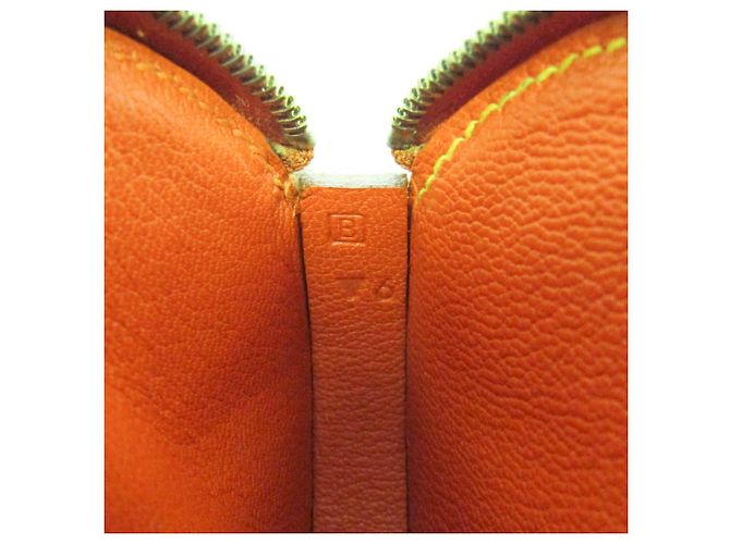 Hermès Portamonete Hermes Tutti Frutti Arancione Giallo - vista 13