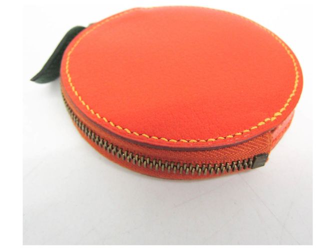 Hermès Portamonete Hermes Tutti Frutti Arancione Giallo - vista 5