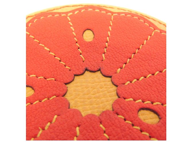 Hermès Portamonete Hermes Tutti Frutti Arancione Giallo - vista 9