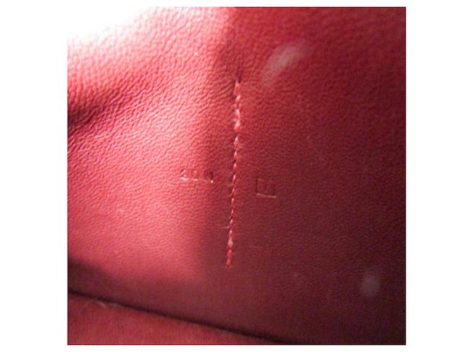 Hermès Monedero Hermes Dogon Compact en piel roja - vista 15