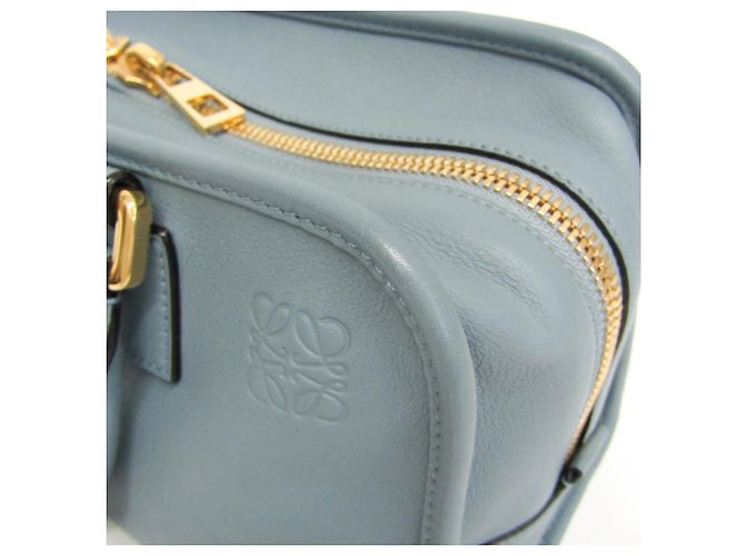 Loewe Amazona 28 Damen Handtasche aus Leder, Hellblau - Ansicht 9