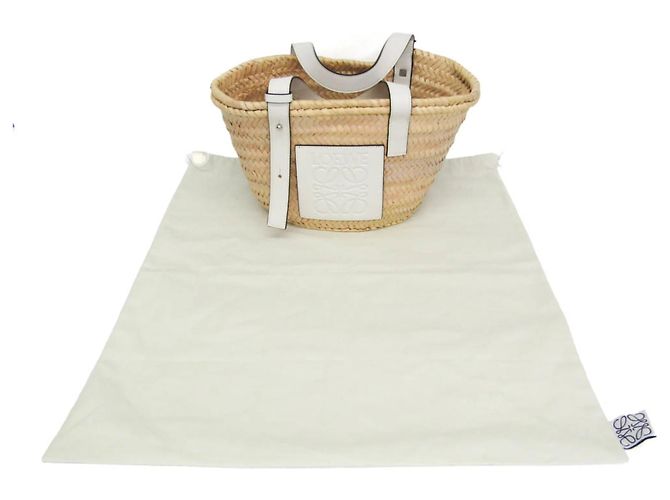 Loewe Basket Bag Small White Beige - view 2