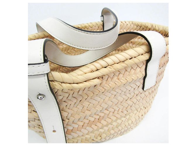 Loewe Basket Bag Small White Beige - view 9