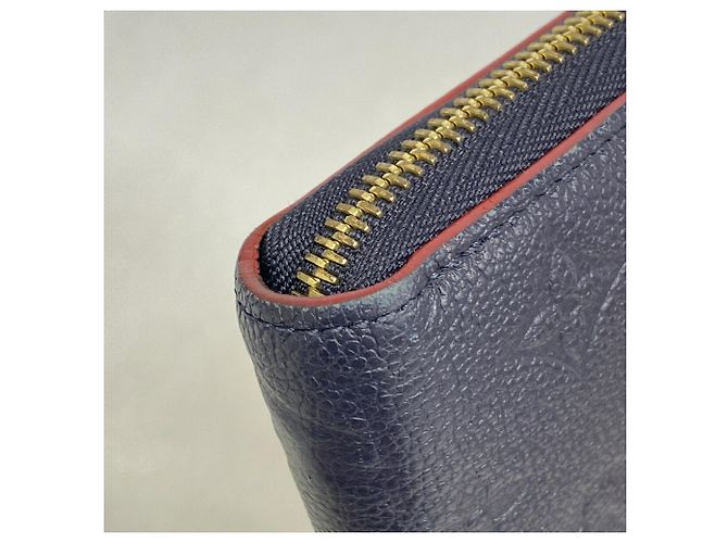 Louis Vuitton Monogram Empreinte Zippy Wallet Rot - Ansicht 5