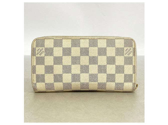 Louis Vuitton Damier Azur Zippy Wallet White - view 8
