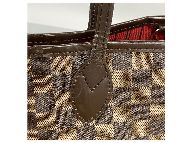 Bolso Tote Louis Vuitton Damier Neverfull PM Damier ebene - vista 9