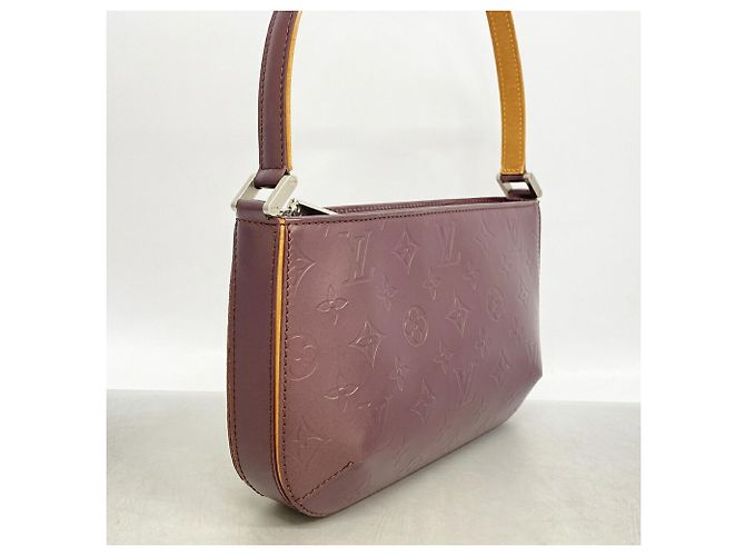 Bolso Louis Vuitton Monogram Mat Fowler Púrpura - vista 2