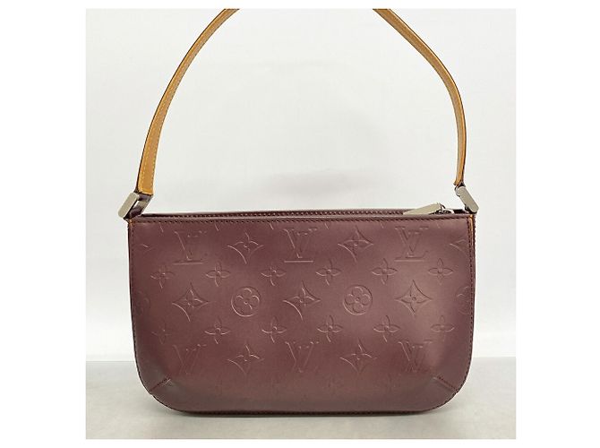 Bolso Louis Vuitton Monogram Mat Fowler Púrpura - vista 9
