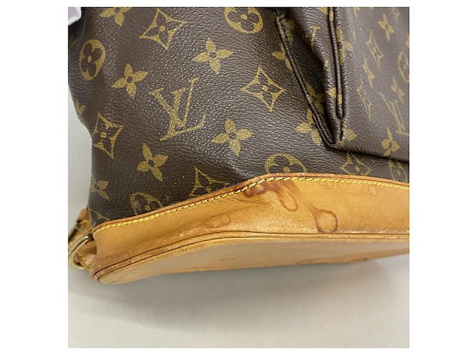 Louis Vuitton Monogram Montsouris GM Backpack Brown - view 9