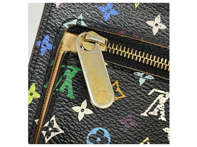Cartera larga tri-fold Louis Vuitton en Noir Negro - vista 10