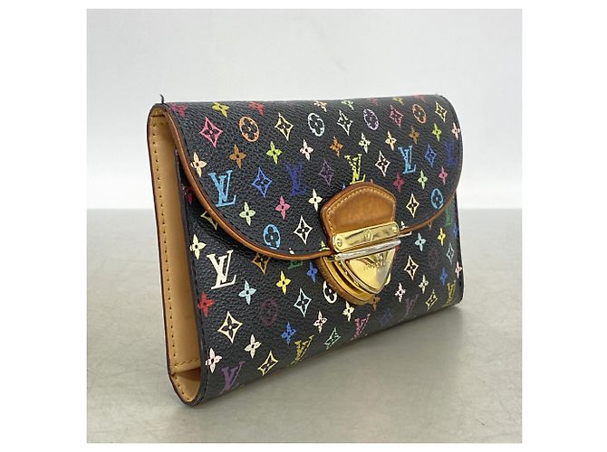 Cartera larga tri-fold Louis Vuitton en Noir Negro - vista 2