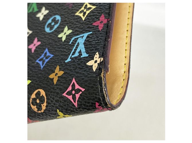 Cartera larga tri-fold Louis Vuitton en Noir Negro - vista 7