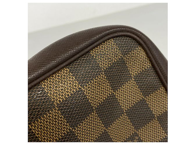 Bolso/Neceser Louis Vuitton Damier N47623 Ebene para mujer Damier ebene - vista 9