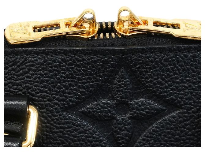 Borsa Louis Vuitton Monogram Empreinte Speedy Bandoulière 20 Nero - vista 7