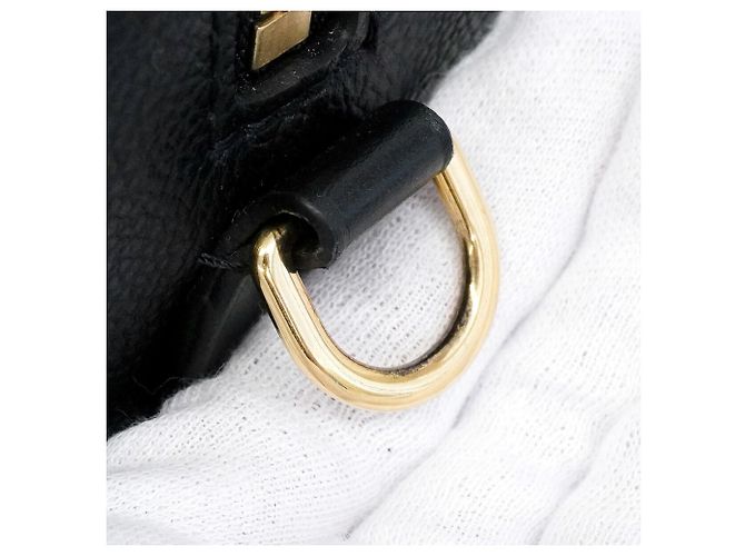 Borsa Louis Vuitton Monogram Empreinte Speedy Bandoulière 20 Nero - vista 8