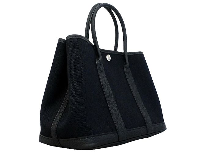 Hermès Saco Tote Hermes Garden TPM Preto - vista 2