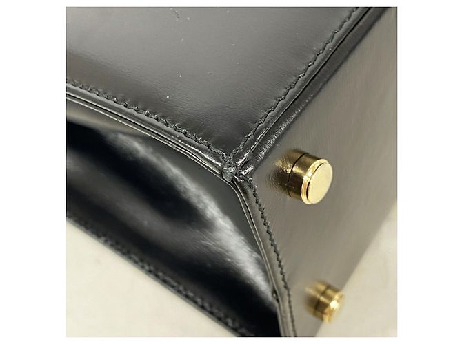 Borsa in pelle Salvatore Ferragamo Vara Nero - vista 6