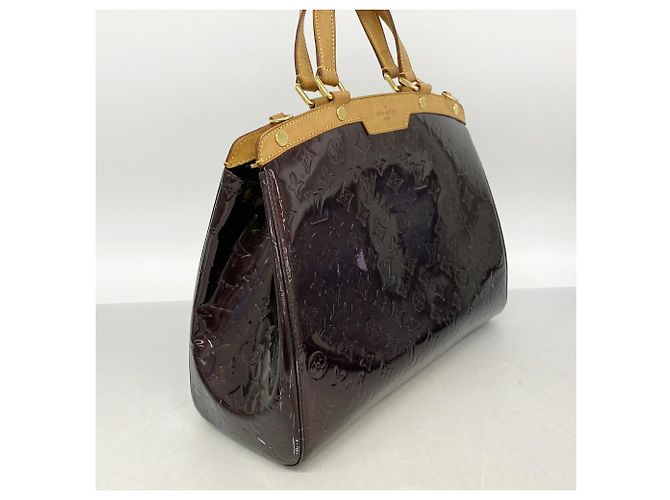 Bolsa Louis Vuitton Vernis GM em Amarante Bordeaux - vista 2