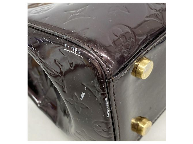 Bolsa Louis Vuitton Vernis GM em Amarante Bordeaux - vista 6