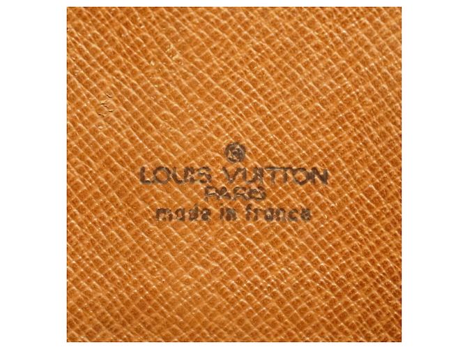 Louis Vuitton Monogram Chantilly GM Schultertasche Braun - Ansicht 5