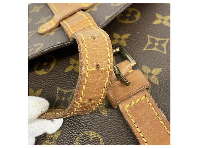 Louis Vuitton Monogram Chantilly GM Schultertasche Braun - Ansicht 7