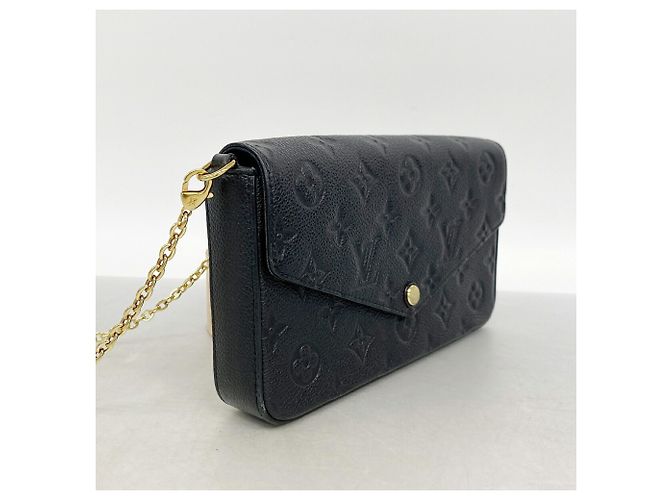 Louis Vuitton Monogram Empreinte Pochette Felicie Schwarz - Ansicht 2