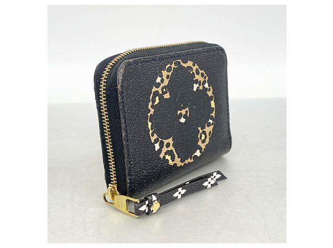 Louis Vuitton Monogram Jungle Zippy Coin Purse M67878 Castaño Negro - vista 2