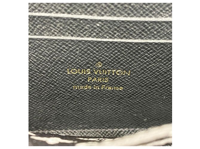 Louis Vuitton Monogram Jungle Zippy Coin Purse M67878 Castaño Negro - vista 4