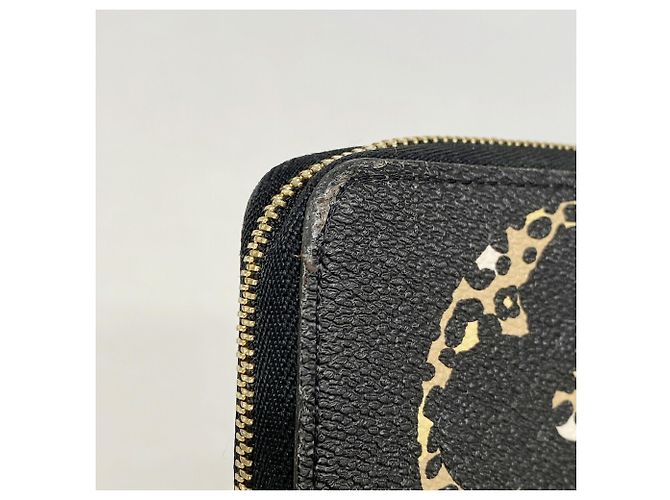 Louis Vuitton Monogram Jungle Zippy Coin Purse M67878 Castaño Negro - vista 6