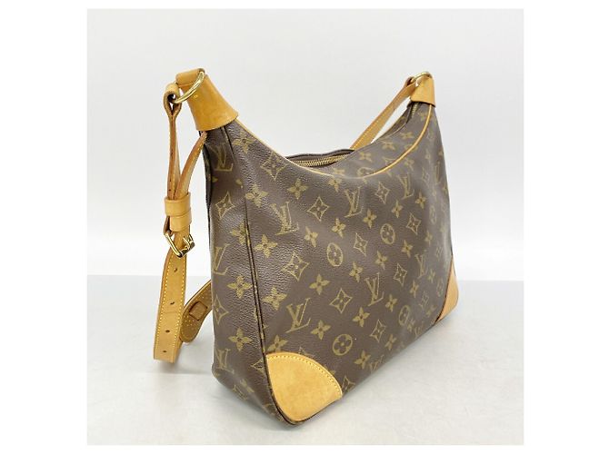 Borsa a tracolla Louis Vuitton Monogram Boulogne 30 Marrone - vista 2